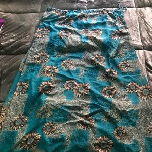 Beautiful flowy floral skirt